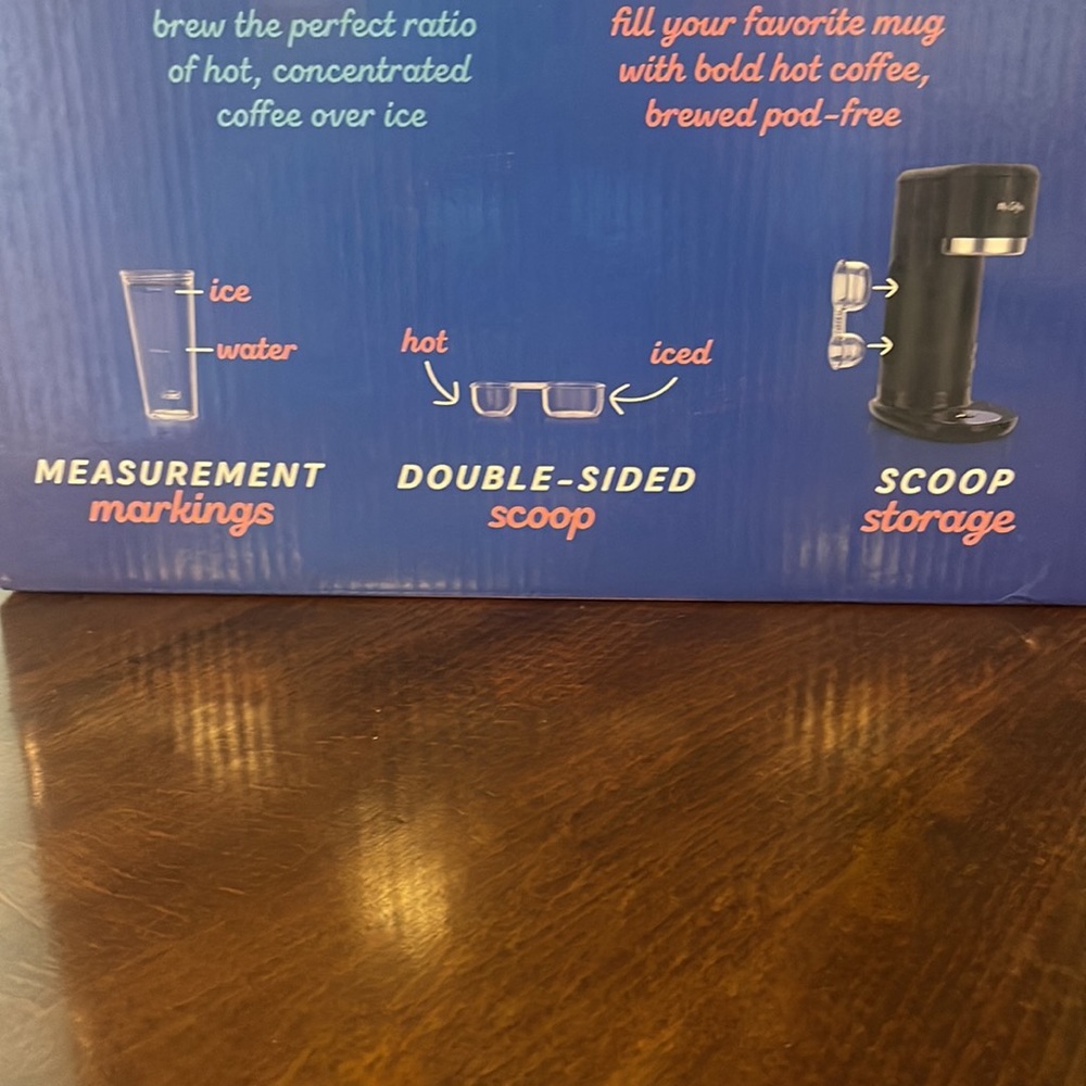 Mr. Coffee Iced + Hot coffee maker. No Pod reusable filter. Great deal!!! - Picture 9 of 9